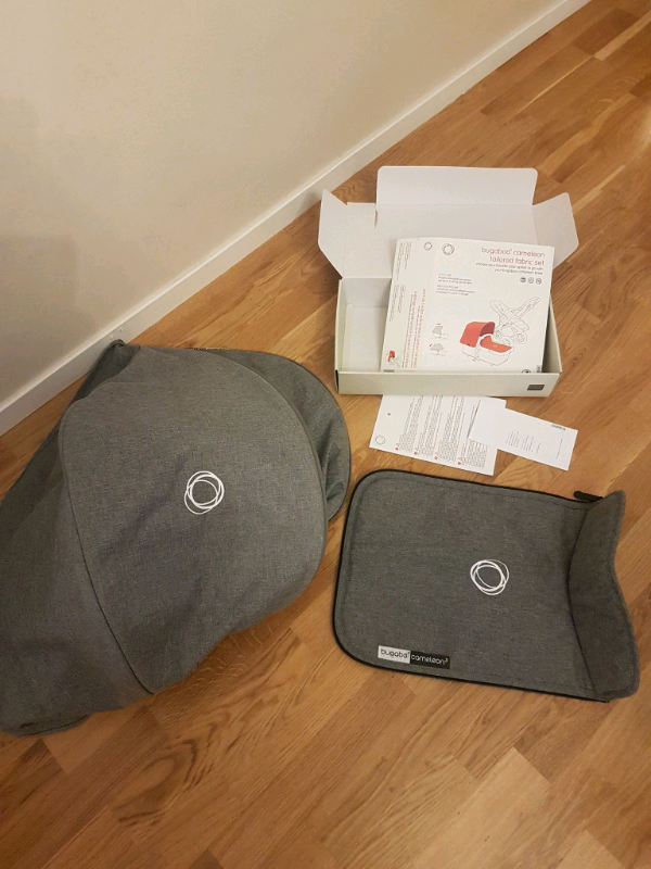 bugaboo cameleon fabric set grey melange